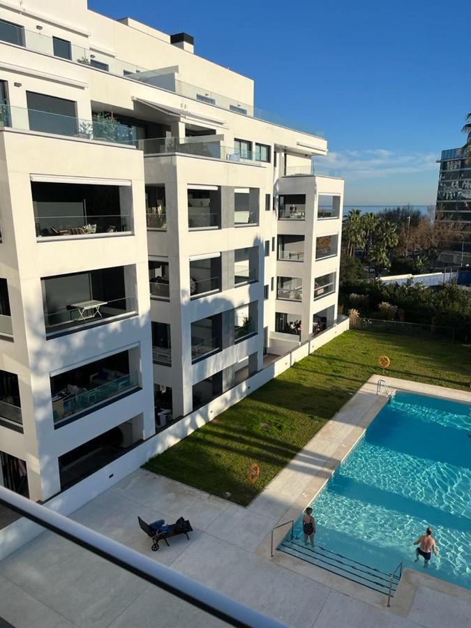 Marbella Luxury Brand New 2-Bedroom Apartment, 3 Min Walk To The Beach! Dış mekan fotoğraf
